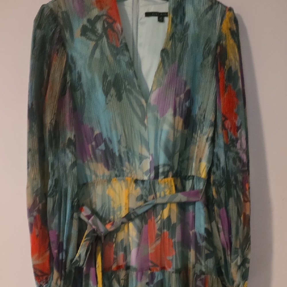 Alex Marie Vibrant Long Sleeve Dress - Picture 4 of 9